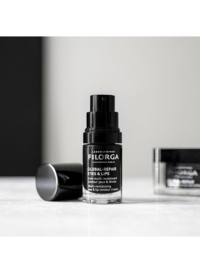 كريم جلوبال ريبير للعيون والشفاه - كريم مكثف لمحيط العيون والشفاه مضاد للشيخوخة 15 مل - Image 5