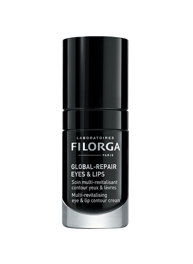 كريم جلوبال ريبير للعيون والشفاه - كريم مكثف لمحيط العيون والشفاه مضاد للشيخوخة 15 مل - Image 1