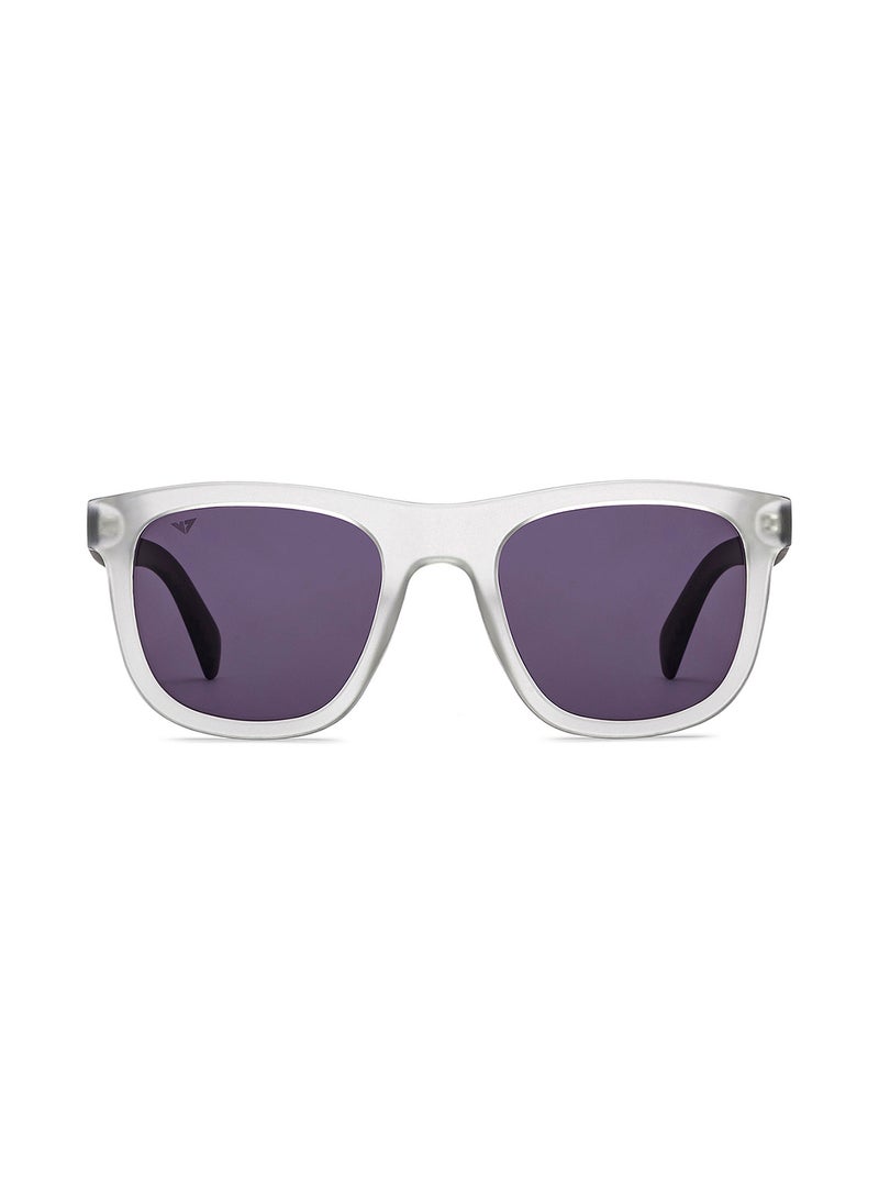 VINCENT CHASE Unisex Polarized Wayfarer Sunglasses - VC S16414 - Lens Size: 53 Mm  - Image 2