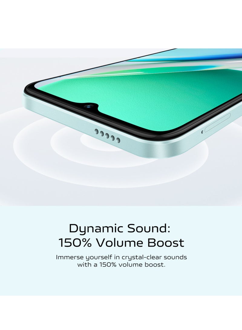 vivo - Y18 4G Dual SIM Wave Aqua 6GB RAM And 128GB ROM, 5000mAh - Middle East Version - Image 1