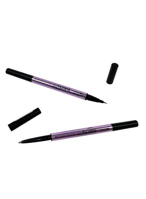 Brow Blade Pencil Waterproof Dark / Medium Brown