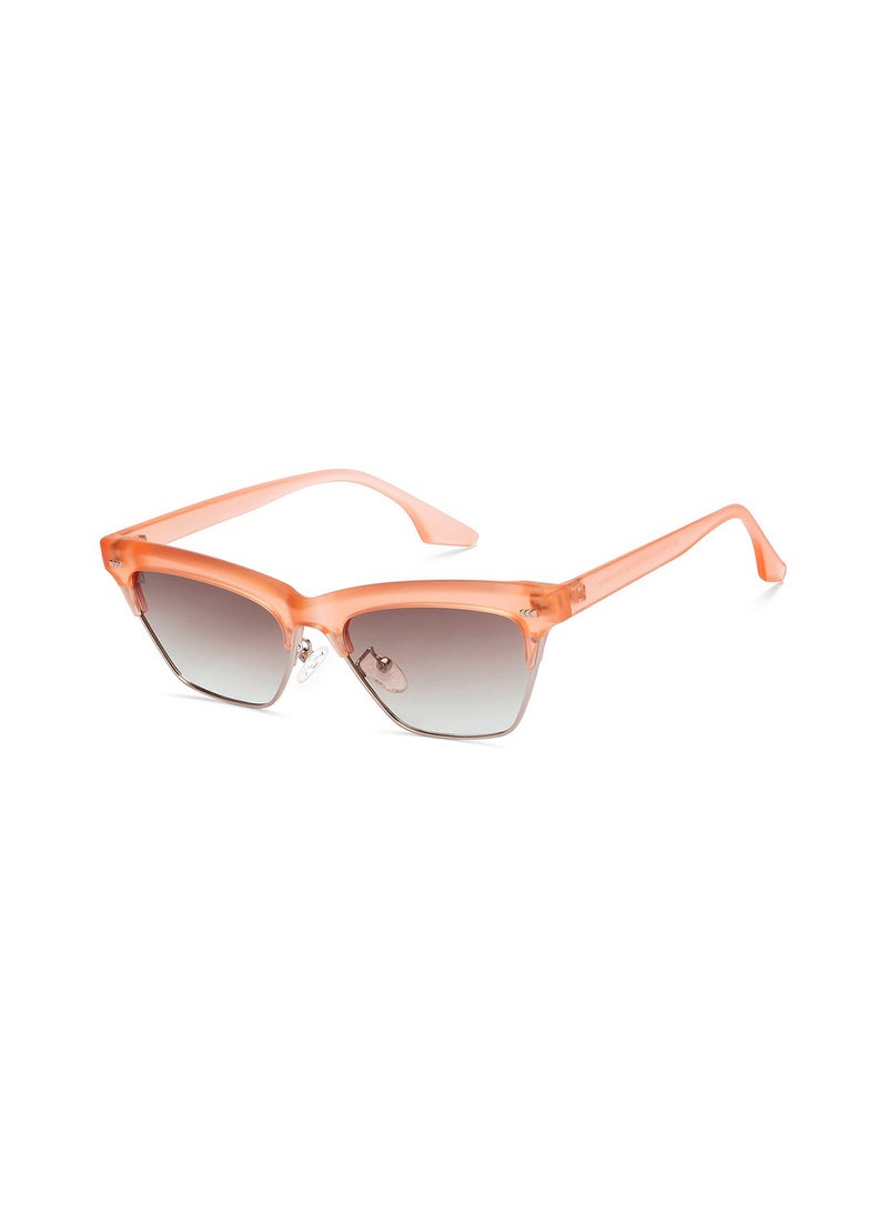 VINCENT CHASE Unisex Polarized Clubmaster Sunglasses - VC S16338 - Lens Size: 53 Mm  - Image 1