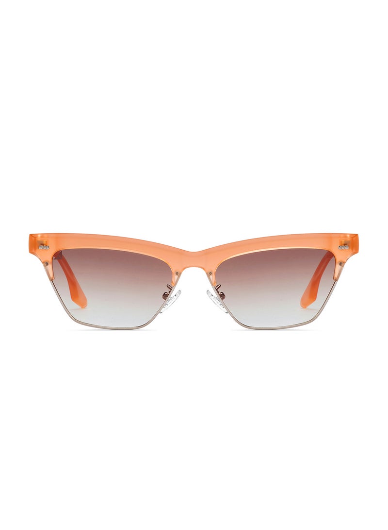 VINCENT CHASE Unisex Polarized Clubmaster Sunglasses - VC S16338 - Lens Size: 53 Mm  - Image 2