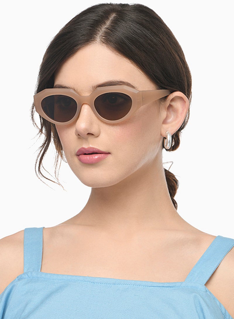 VINCENT CHASE Women's Women's Polarized Hexagon Sunglasses - VC S16144 - Lens Size: 51 Mm  - Image 4