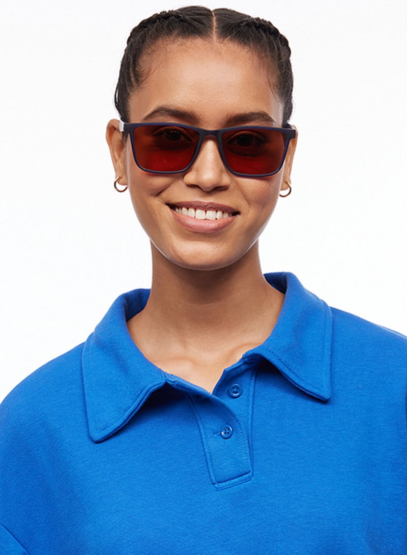 VINCENT CHASE Unisex Polarized Wayfarer Sunglasses - VC S15754 - Lens Size: 54 Mm  - Image 4