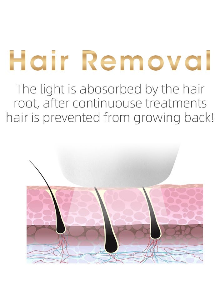 DEESS - GP590 PLUS Unlimited Flashes Permanent Painless IPL Laser Hair Removal Device, Epilator With 2*HR Lamps - Image 1