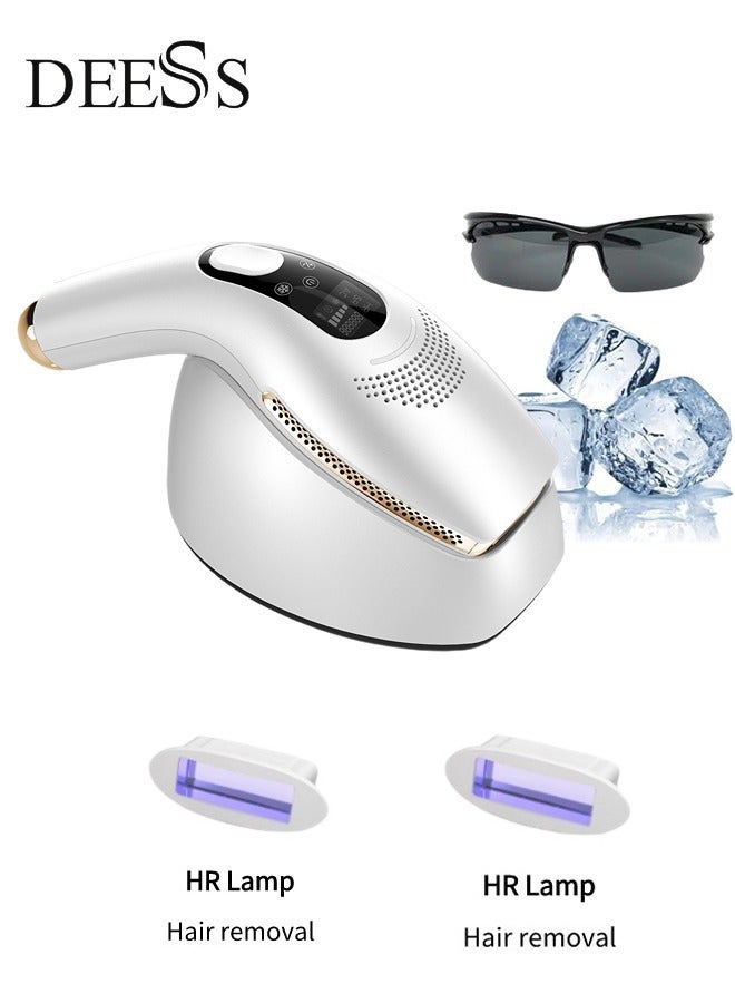 DEESS - GP590 PLUS Unlimited Flashes Permanent Painless IPL Laser Hair Removal Device, Epilator With 2*HR Lamps - Image 1