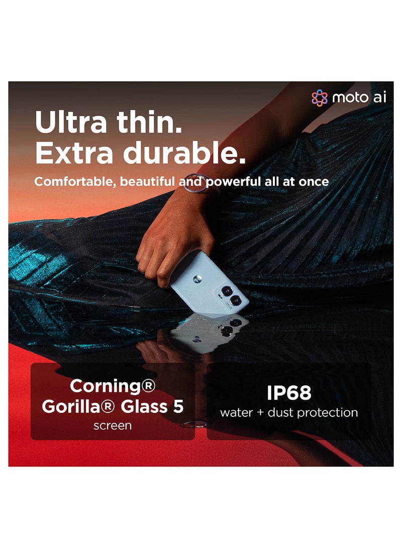 Motorola Edge 50 Fusion Dual SIM Marshmallow Blue 12GB RAM 512GB 5G - Middle East Version - Image 5