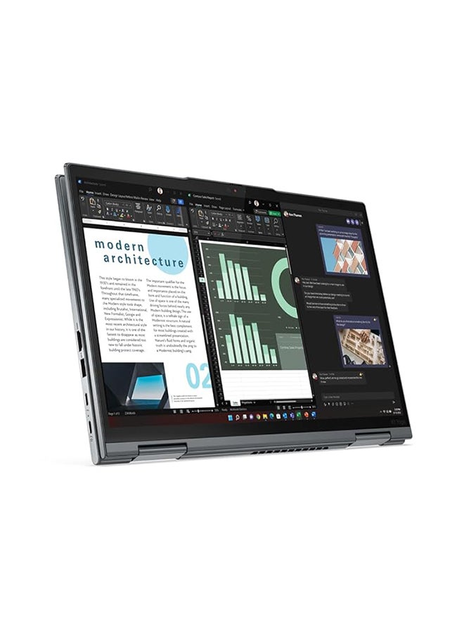 Lenovo - Renewed - Thinkpad X1 Yoga 2-In-1 Laptop With 14-Inch Touch Screen Display,Intel Core i7 Processor 8th Gen/16GB RAM/512GB SSD/Intel UHD Graphics 620/Windows 10 Pro English Gray - Image 1