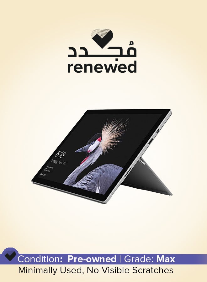 Microsoft - Renewed - Surface Pro 5 Tablet With 12.3-Inch Touch Screen Display With Detachable ,Intel Core i5 Processor/7th Gen/8GB RAM, 256GB SSD/Intel HD Graphics 620/Windows 10 Pro English Silver - Image 1