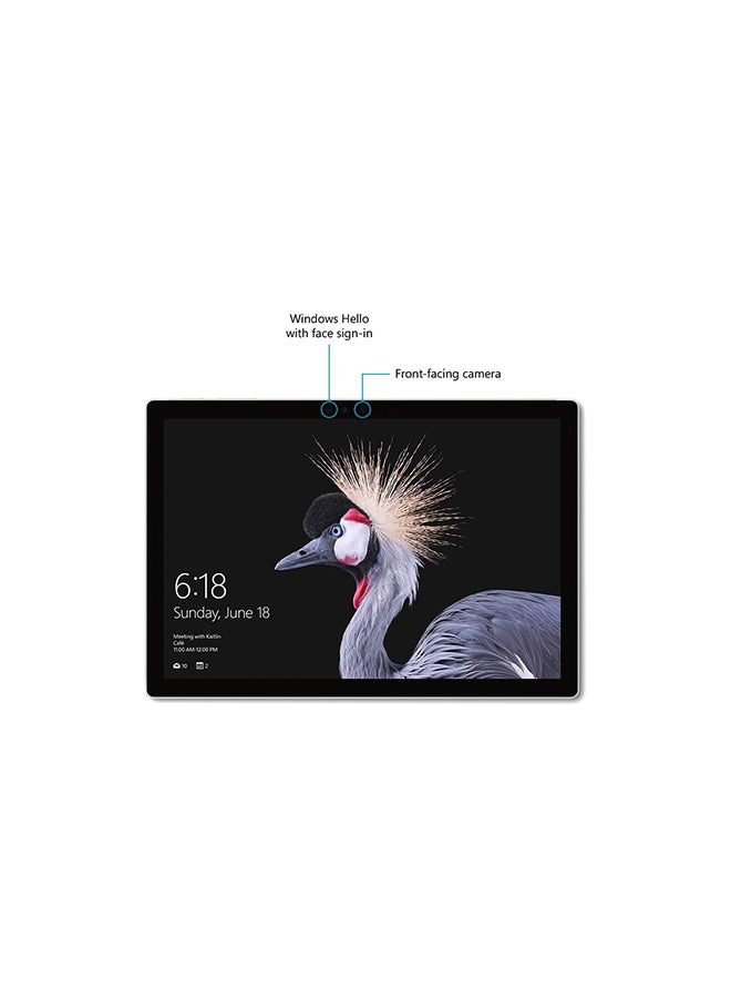 Microsoft - Renewed - Surface Pro 5 Tablet With 12.3-Inch Touch Screen Display With Detachable ,Intel Core i5 Processor/7th Gen/8GB RAM, 256GB SSD/Intel HD Graphics 620/Windows 10 Pro English Silver - Image 1