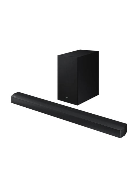 Soundbar, B-Series, 3.1ch, 2024, Dolby Audio, Built-in Center Speaker, Subwoofer with Bass Boost, Adaptive Sound - HW-B650D/SA Black