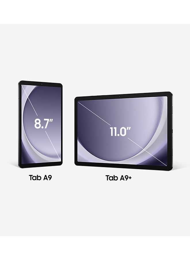 Samsung - Renewed - Galaxy Tab A9 Gray/Graphite 4GB RAM 64GB Wifi - Middle East Version - Image 1
