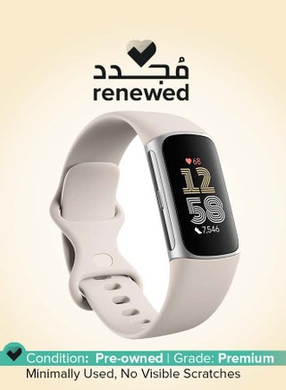 Renewed - Charge 6 Fitness Tracker Silver - pnsku/N70071763V/45/_/1715322721/97007c8e-3dde-4380-8bd4-f5e615f25c60