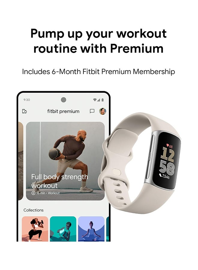 Renewed - Charge 6 Fitness Tracker Silver