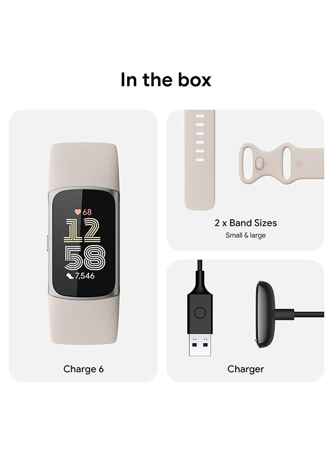 Renewed - Charge 6 Fitness Tracker Silver