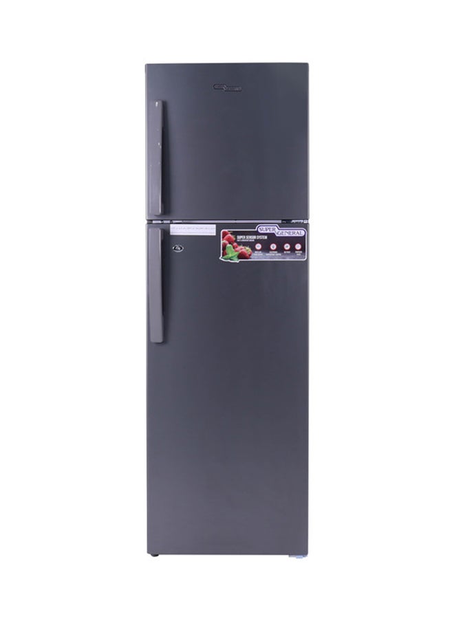 SUPER GENERAL - 245L 8.7 cu. ft. Top Freezer Refrigerator with Inverter Compressor, No Frost, Lock & Key KSGR360N Silver - Image 1