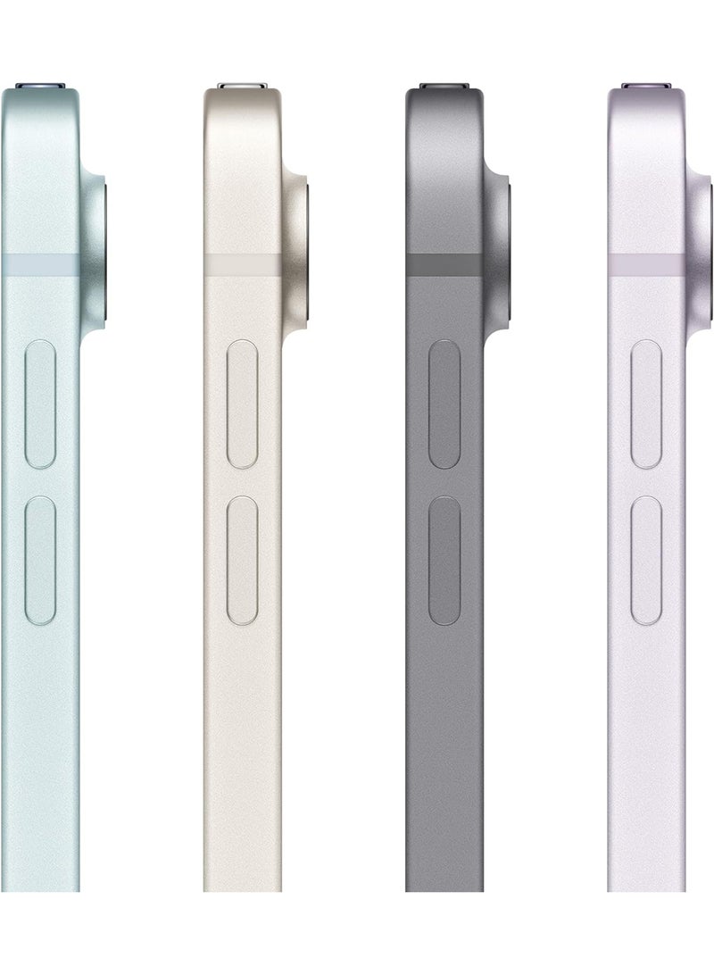 ابل  iPad Air 2024 (الجيل السادس) M2 مقاس 13 بوصة وسعة 256 جيجابايت رمادي غامق يدعم تقنية 5G - الإصدار العالمي - Image 2