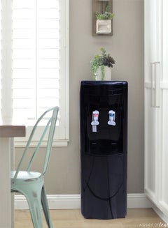 Dansat Water Dispenser 2 Taps Hot And Cold DAN550WD Black  - Image 2