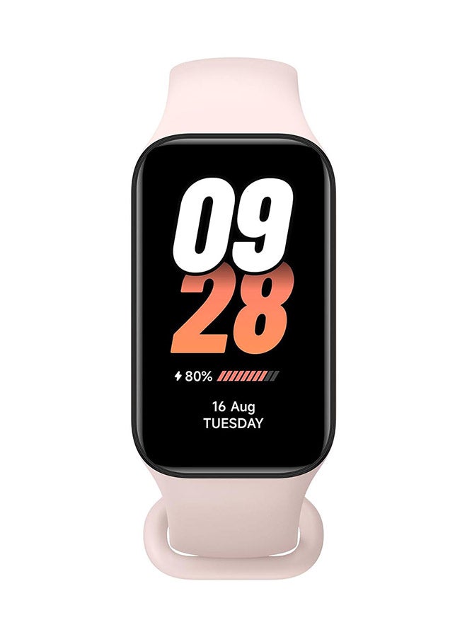 Renewed - Smart Band 8 Active Vibrant 1.47-Inch TFT Display 9.99mm Pink