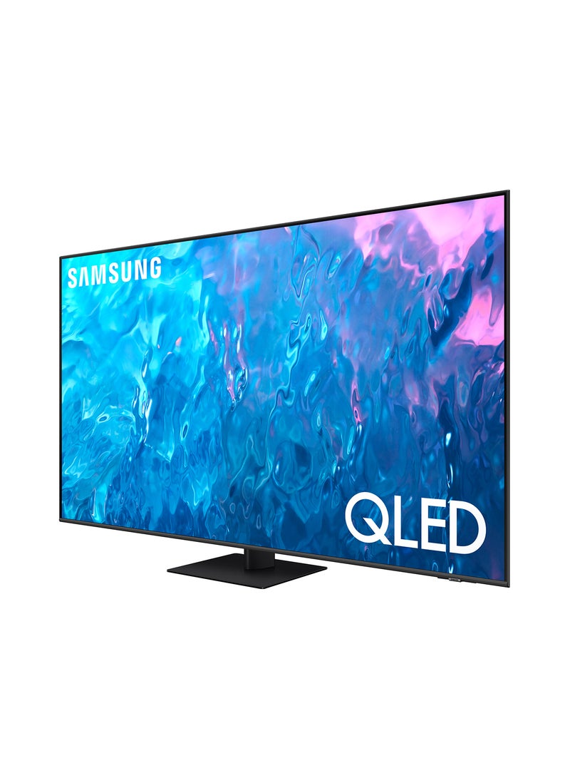 Samsung - 75 Inch QLED 4K Smart TV 2023 75Q70C + 2.0CH Soundbar Plus Bluetooth, Usb, Fm Radio With 600W PMPO 75Q70C+THN322B Titan Gray - Image 1