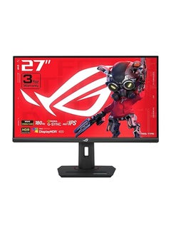 شاشة الألعاب ROG Strix مقاس 27 بوصة QHD HDR400 USB-C (XG27ACS) – 2560 × 1440، 180 هرتز، 1 مللي ثانية، IPS سريع، 133% sRGB، مزامنة ضبابية الحركة المنخفضة للغاية، متوافقة مع…