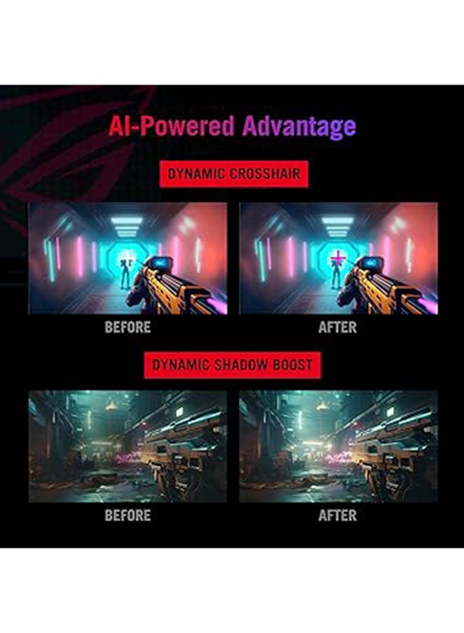 ASUS - ROG Strix XG27ACS USB Type-C Gaming Monitor, 27" WQHD Fast IPS Display, 180Hz Refresh Rate, 1ms (GtG) Response Time, NVIDIA G-Sync & AMD FreeSync Technology| 90LM09Q0-B01170 Black - Image 1