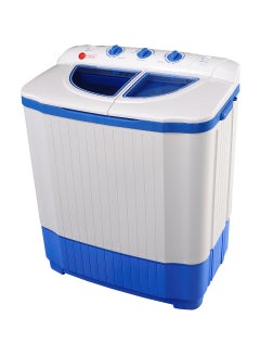AFRA Twin Tub Washing Machine, 6kg Capacity, Double Layer Body, ESMA Approved, 2 Years Warranty 7 kg AF-6000WMBL White  - Image 2