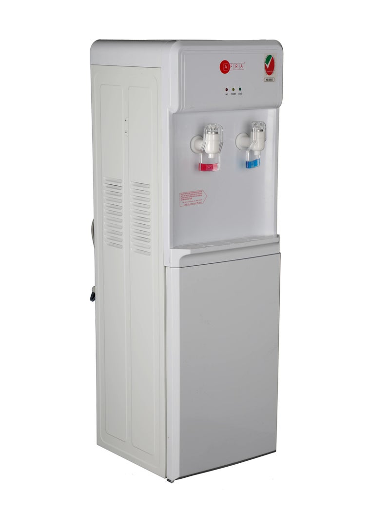 AFRA Water Dispenser with Storage Cabinet, 2 Taps, Hot & Cold Water, Rust-Proof Tank, Fast Cooling & Heating, Energy Saving | 630W | 2-Year Warranty AF-85WDWT White  - Image 3
