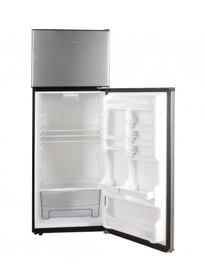 AFRA - Double Door No-Frost Refrigerator with Strong Compressor & Glass Shelves | 339L Capacity | Super Cooling, Energy Saving, LED Light, Low Noise | Model AF-3400RFSS | Silver | 2-Year Warranty 340 L 200 W AF-3400RFSS Silver - Image 1
