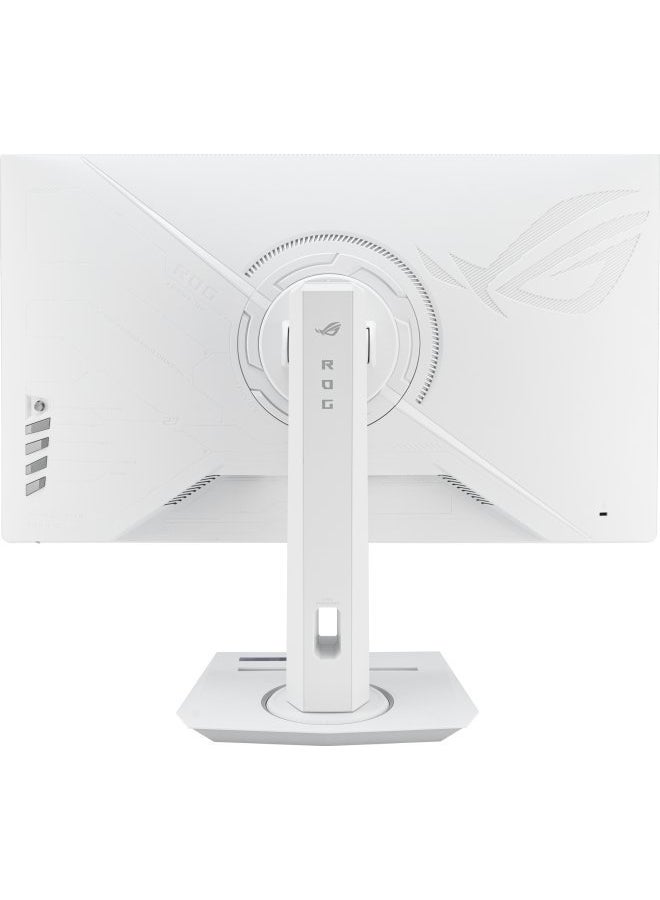 ASUS - ROG Strix XG27ACS-W USB Type-C Gaming Monitor, 27" WQHD Fast IPS Display, 180Hz Refresh Rate, 1ms (GtG) Response Time, NVIDIA G-Sync & AMD FreeSync Technology, 90LM09Q1-B01170 White - Image 1