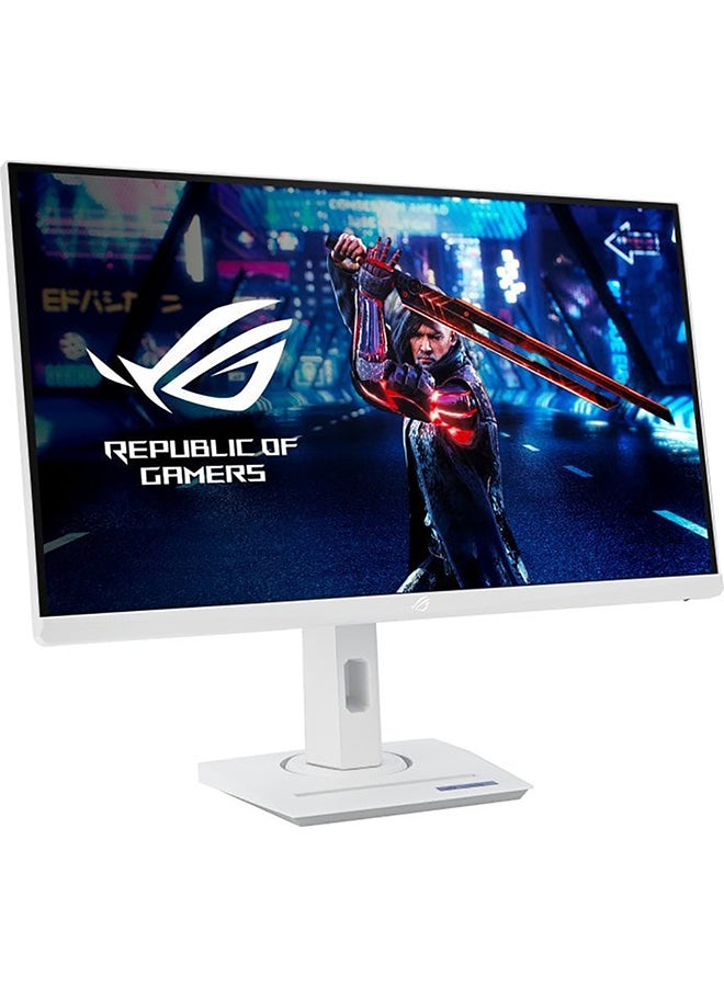 ASUS - ROG Strix XG27ACS-W USB Type-C Gaming Monitor, 27" WQHD Fast IPS Display, 180Hz Refresh Rate, 1ms (GtG) Response Time, NVIDIA G-Sync & AMD FreeSync Technology, 90LM09Q1-B01170 White - Image 1