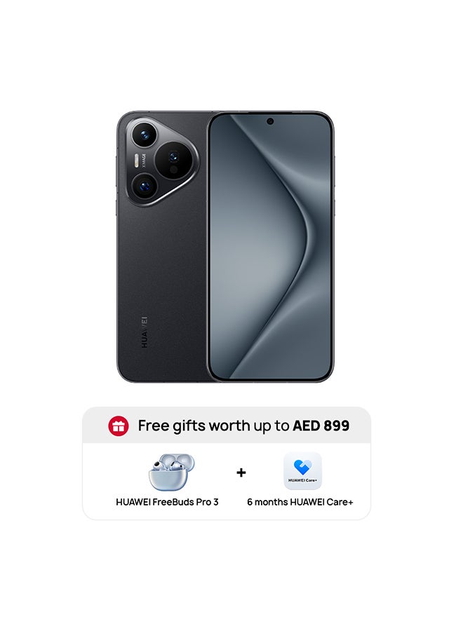 Pura 70 Dual SIM Black 12GB RAM 256GB + Huawei Freebuds Pro3 + 6 month Huawei Care+ - Middle East Version - pnsku/N70071900V/45/_/1715694724/f99386e8-a2c4-423d-8dbd-c25a7f571d19