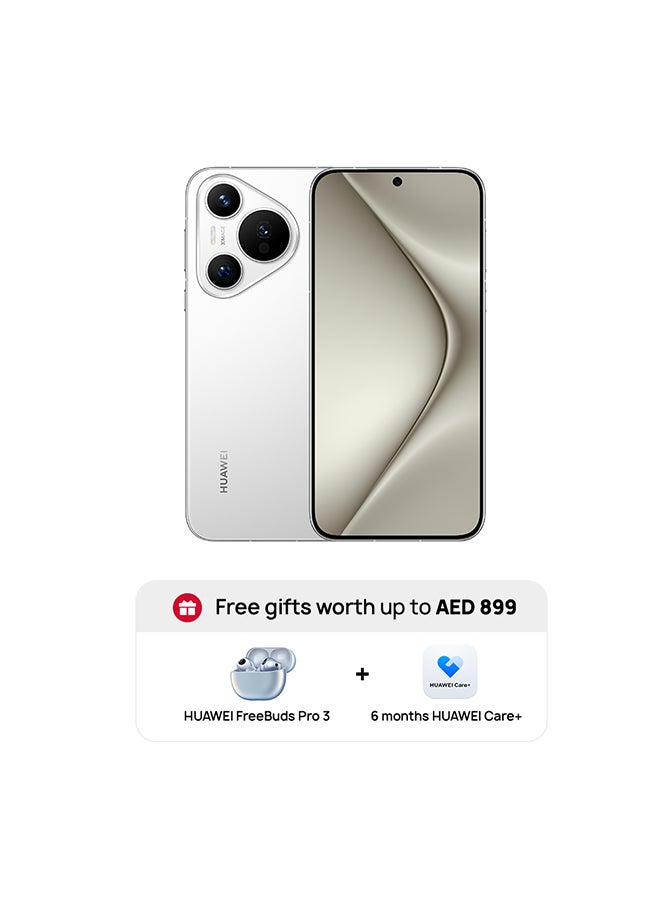 Pura 70 Dual SIM White 12GB RAM 256GB + Huawei Freebuds Pro3 + 6 month Huawei Care+ - Middle East Version - pnsku/N70071901V/45/_/1715694713/164d206d-25fc-4742-a135-c7ee3572e6db