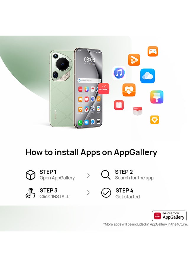 هواوي هاتف Pura 70، ثنائي الشريحة، وردي، 12 جيجابايت، 256 جيجابايت + سماعات Huawei Freebuds Pro3 + اشتراك Huawei Care+ لمدة 6 أشهر - إصدار الشرق الأوسط  - Image 4
