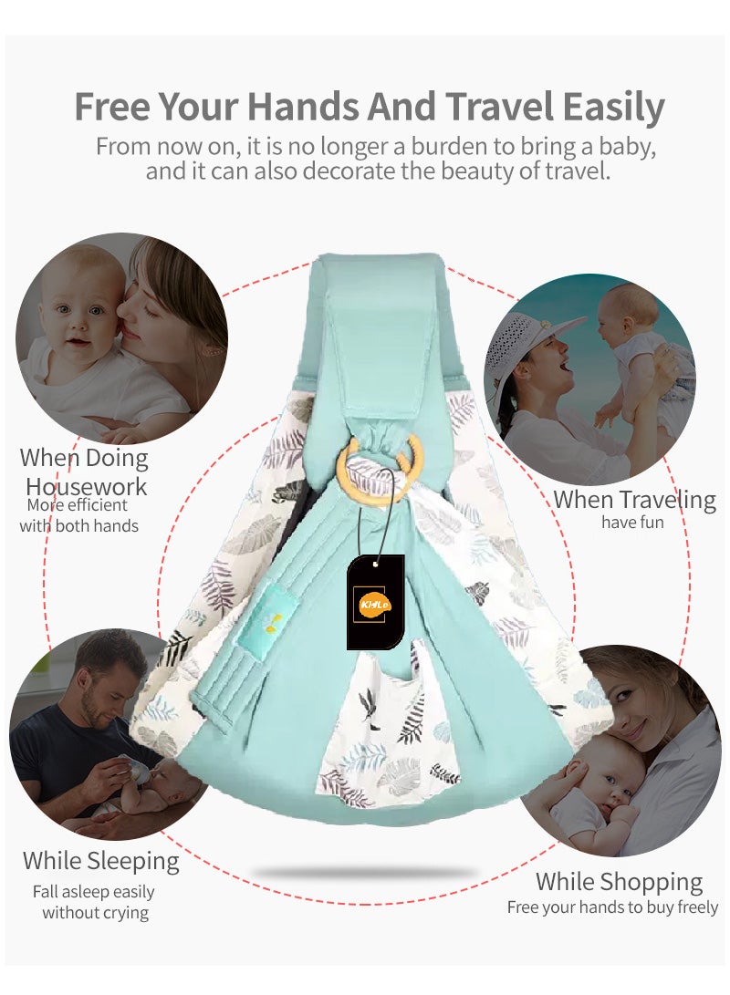 Kidle Multi-functional Baby Sling Carrier Baby Nursing Bag - Image 2