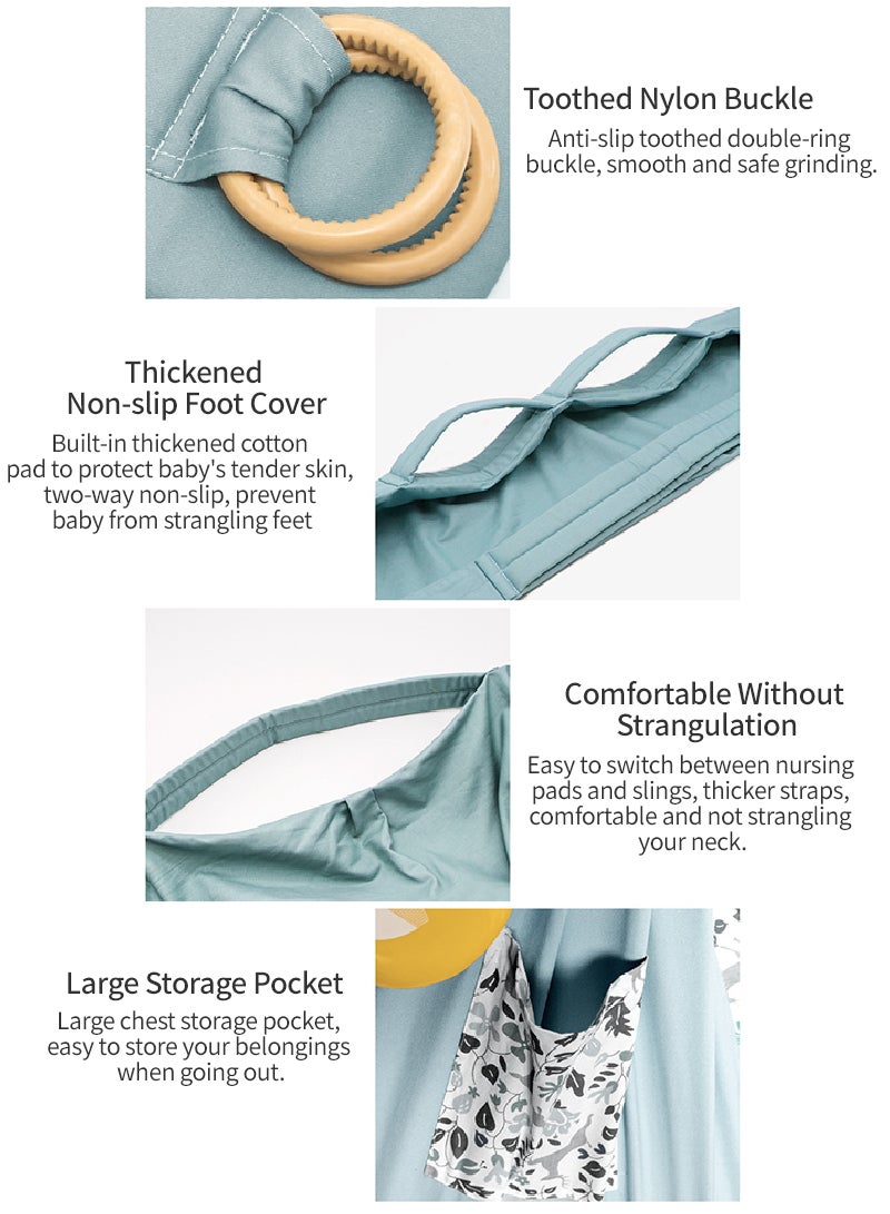 Kidle Multi-functional Baby Sling Carrier Baby Nursing Bag - Image 4