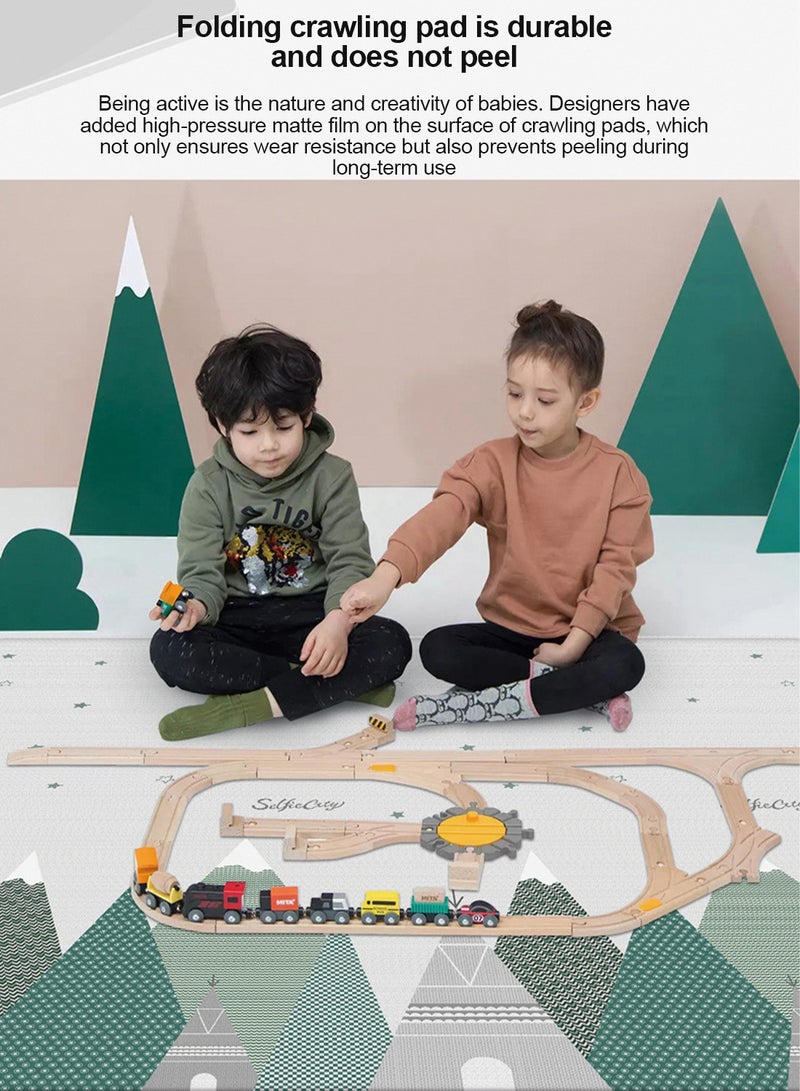 Kidle Foldable Baby Crawling Pad Thickened Baby Living Room Home - Image 5