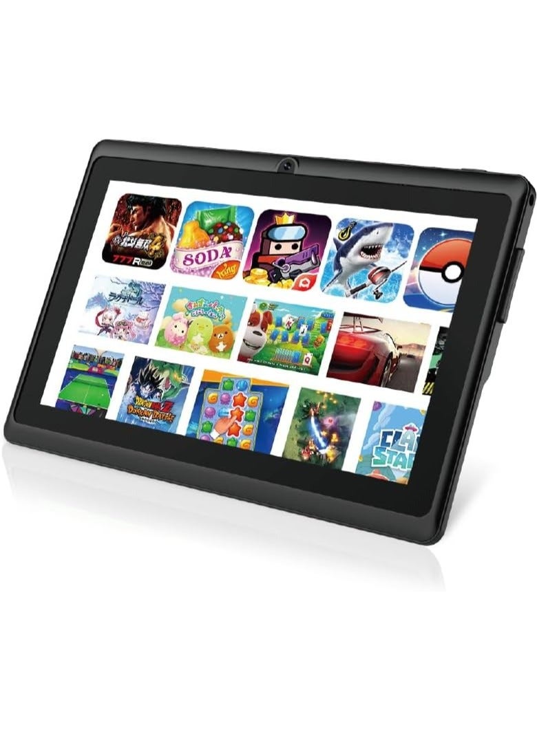 modio M1 Tablet For Kids Boys Dual Camera 7 inch display 4GB RAM 64GB ROM (Black)  - Image 1