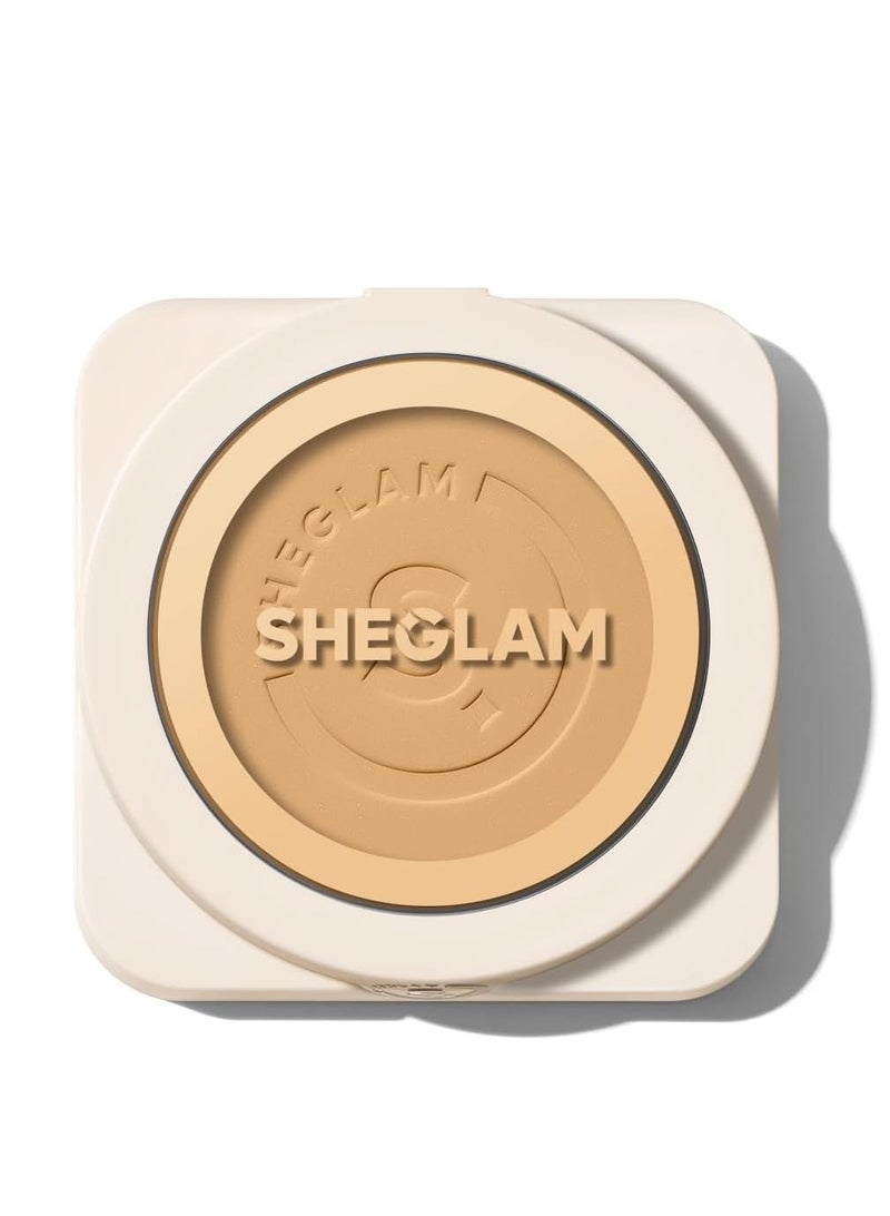 SHEGLAM Skin-Focus High Coverage Powder Foundation - Acorn - Image 2