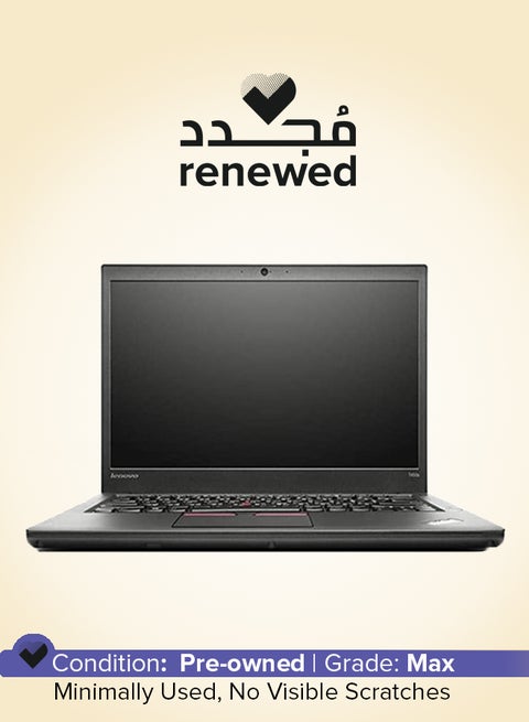 Renewed - ThinkPad T450s Laptop With 14-Inch Display,Intel Core i5 Processor/5th Gen/8GB RAM/256GB SSD/5500MB Intel UHD Graphics/Windows 10 Pro English Black
