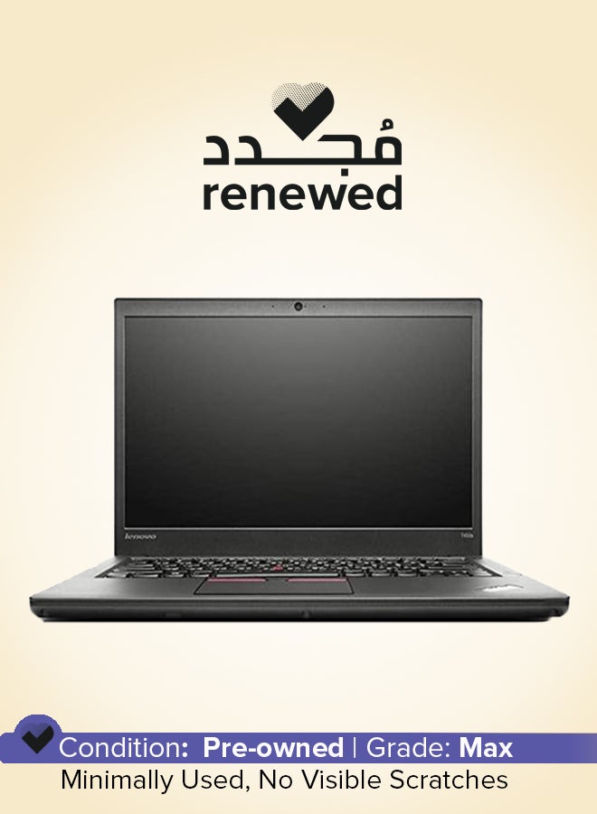 Lenovo - Renewed - ThinkPad T450s Laptop With 14-Inch Display,Intel Core i5 Processor/5th Gen/8GB RAM/256GB SSD/5500MB Intel UHD Graphics/Windows 10 Pro English Black - Image 1