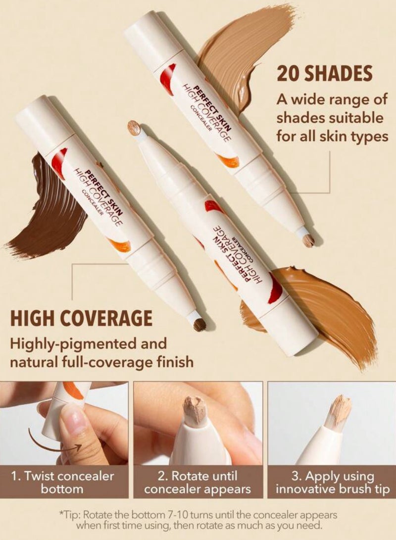 Perfect Skin High Coverage Concealer Warm Vanilla