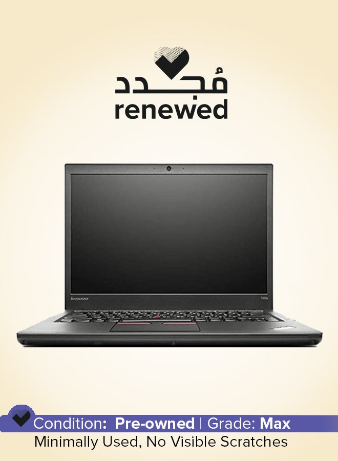 Lenovo - Renewed - ThinkPad T450s Laptop With 14-Inch Touch Screen  Display,Intel Core i5 Processor/5th Gen/8GB RAM/256GB SSD/5500MB Intel UHD Graphics/Windows 10 Pro English Black - Image 1