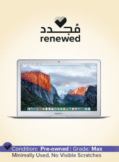 Renewed - Macbook Air A1466 (2017) Laptop With 13.3-Inch Display,Intel Core i7 Processor/7th Gen/8GB RAM/500GB SSD/1.5GB Integrated Graphics English Silver