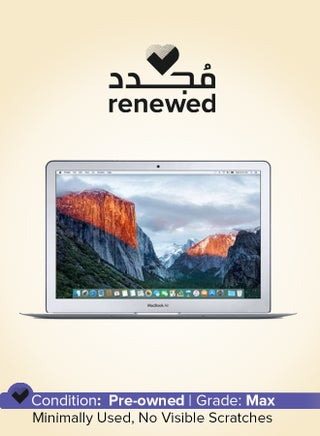 Renewed - MacBook Air A1466 (2017) Laptop With 13.3-Inch HD Display, Core i7 Processor/Quad Core/8GB RAM/500GB SSD/macOS English Silver - pnsku/N70072016V/45/_/1750224719/f32ab0d4-3ebc-4f14-add0-01d417748022