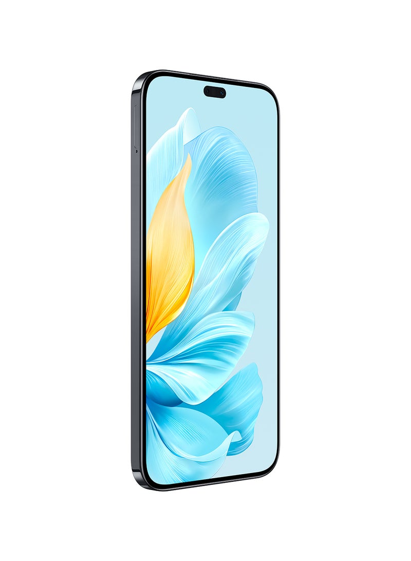 هونور هاتف 200 لايت أسود منتصف الليل بشريحتي اتصال وذاكرة وصول عشوائي (RAM) سعة 8 جيجابايت وذاكرة تخزين داخلية 256 جيجابايت ويدعم الجيل الخامس - إصدار الشرق الأوسط - Image 4