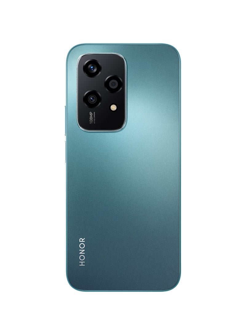 Honor - 200 Lite Cyan Lake Dual SIM 8GB RAM, 256GB 5G With Include Gifts | Honor Earbuds X5 | Honor Service Care+ - Middle East Version - Image 1