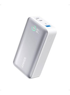 Anker 10000 mAh Power Bank, 533 Power Bank (PowerCore 30W), Power IQ 3.0 Portable Charger with PD 30W Max Output, 10,000mAh Battery Pack for iPhone 16/15/14 Series, Samsung, Huawei, Xiaomi, Redmi, Vivo, Oppo White  - Image 1