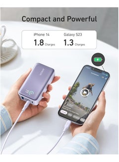 Anker 10000 mAh Power Bank, 533 Power Bank (PowerCore 30W), Power IQ 3.0 Portable Charger with PD 30W Max Output, 10,000mAh Battery Pack for iPhone 16/15/14 Series, Samsung, Huawei, Xiaomi, Redmi, Vivo, Oppo White  - Image 4